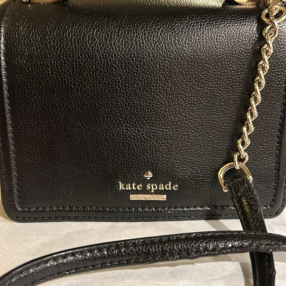 Kate Spade, New York, mini black, Crossbody bag - Picture 1 of 14
